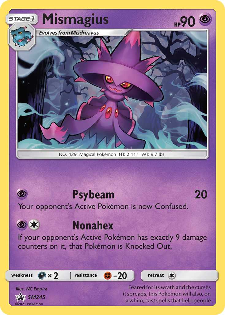 Sun & Moon Promo Mismagius #245